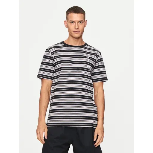 CONVERSE M Loose Fit Striped Tee 10027159-A01 Black