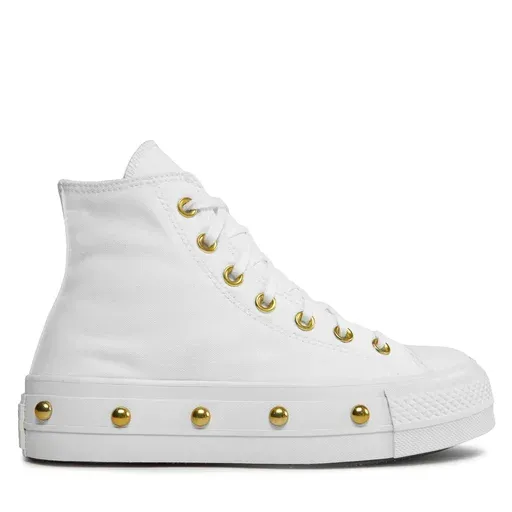 CONVERSE Chuck Taylor All Star Lift Platform Star Studded A06787C White