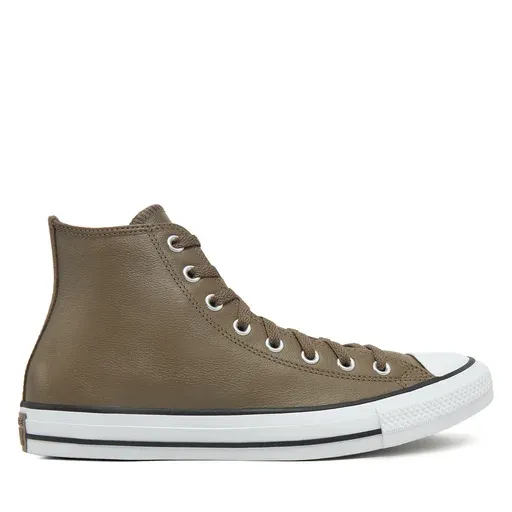 CONVERSE Chuck Taylor All Star Faux Leather Hi A09482C 216 Brown