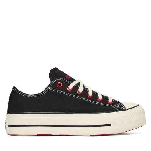 CONVERSE Chuck Taylor All Star Lift Platform Hearts A19059C Black