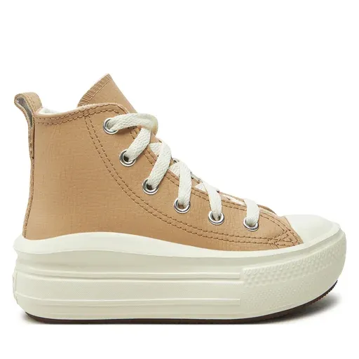 CONVERSE Chuck Taylor All Star Move Platform Leather A09262C Beige